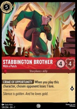SEt7 128/204: Stabbington Brother - With a Patch (C)