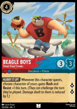 SET7 132/204: Beagle Boys - Small‐Time Crooks (U)