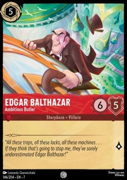 SET7 146/204: Edgar Balthazar - Ambitious Butler (C)