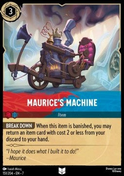 SET7 151/204: Maurice's Machine (U)