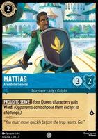 SET7 155/204: Mattias - Arendelle General (C)