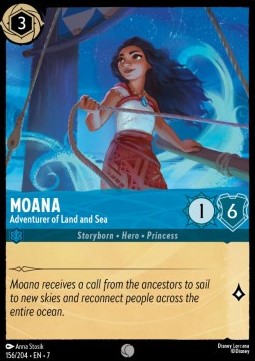 SET7 156/204: Moana - Adventurer of Land and Sea (C)