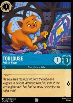 SET7 165/204 : Toulouse - Artistic Kitten (C)