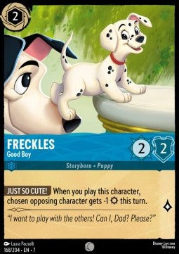 SET7 168/204: Freckles - Good Boy (C)