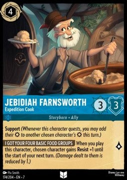 SET7 174/204: Jebidiah Farnsworth - Expedition Cook (U)