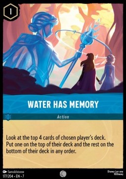 SET7 177/204: Water Has Memory (C)