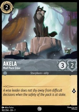 SET7 182/204: Akela - Wolf Pack Elder (C)