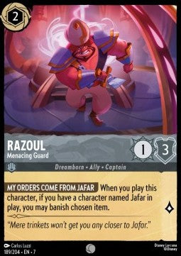 SET7 189/204: Razoul - Menacing Guard (C)