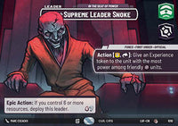 LOF: Supreme Leader Snoke, In the Seat of Power (SC)