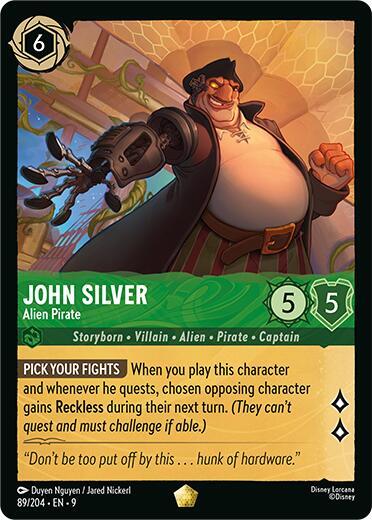 9FAB 089 John Silver - Alien Pirate (L)