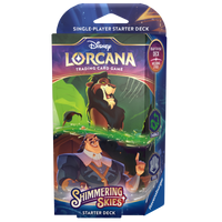 Disney Lorcana: Shimmering Skies, Starter Deck - Emerald &  Steel