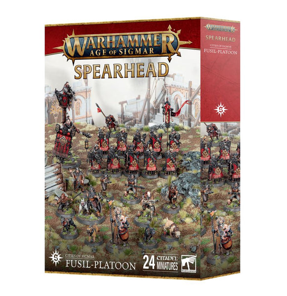 SPEARHEAD: CITIES OF SIGMAR - FUSIL-PLATOON (PREORDER)