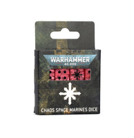 CHAOS SPACE MARINES DICE SET