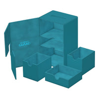 Ultimate Guard - Twin Flip n Tray 200+ XenoSkin - Monocolor Petrol
