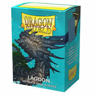 Dragon Shield - Dual Matte Standard Size Sleeves 100pk - Lagoon