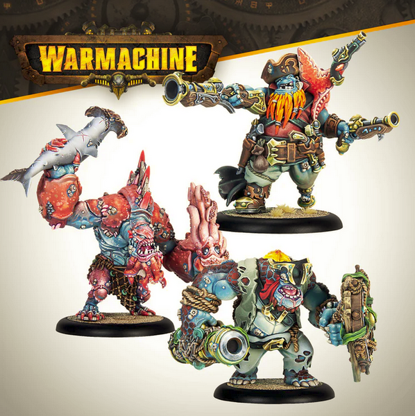 Warmachine: Southern Kriels Brineblood Marauders Battlegroup Box