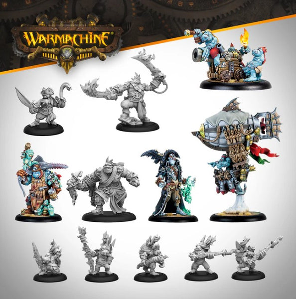 Warmachine: Southern Kriels Brineblood Marauders Auxiliary Expansion