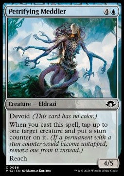 MH3 0066: Petrifying Meddler (C)