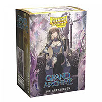 Dragon Shield - Matte Standard Size Sleeves 100pk - Grand Archive Merlin the Kingslayer