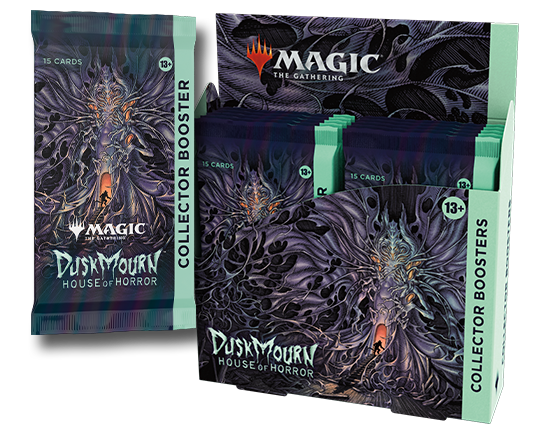 Magic the Gathering: Duskmourn House of Horrors Collector Booster Display, incl. exclusive WPN Buy-a-Box Promo* (PREORDER)