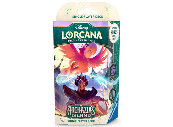 Disney Lorcana: Archazia’s Island Starter Deck – Amethyst/Steel (PREORDER)