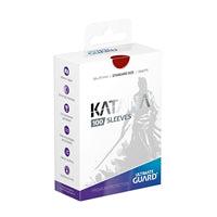 Ultimate Guard - Katana Sleeves - Standard Size - Red 100 Pack