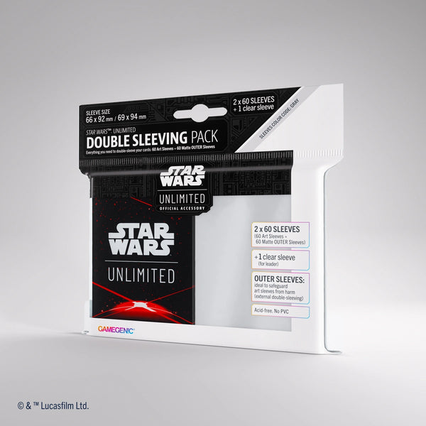 STAR WARS™: UNLIMITED DOUBLE SLEEVING PACK - RED