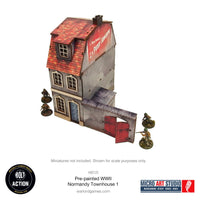 Bolt Action: Pre-Painted WW2 Normandy Townhouse 1