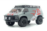 ABSIMA: 1/18 MICRO CRAWLER PRO ROCK VAN GRAY – CR18P EVO-V2 – RTR