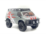 ABSIMA: 1/18 MICRO CRAWLER PRO ROCK VAN GRAY – CR18P EVO-V2 – RTR
