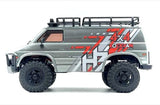 ABSIMA: 1/18 MICRO CRAWLER PRO ROCK VAN GRAY – CR18P EVO-V2 – RTR