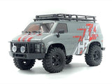 ABSIMA: 1/18 MICRO CRAWLER PRO ROCK VAN GRAY – CR18P EVO-V2 – RTR