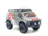 ABSIMA: 1/18 MICRO CRAWLER PRO ROCK VAN GRAY – CR18P EVO-V2 – RTR