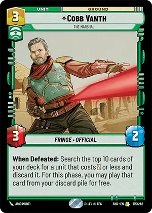115/262 Cobb Vanth (R)
