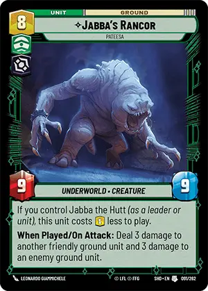 091/262 Jabba’s Rancor (U)