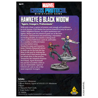 Marvel: Crisis Protocol - Hawkeye & Black Widow Agent of S.H.I.E.L.D.