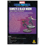 Marvel: Crisis Protocol - Hawkeye & Black Widow Agent of S.H.I.E.L.D.