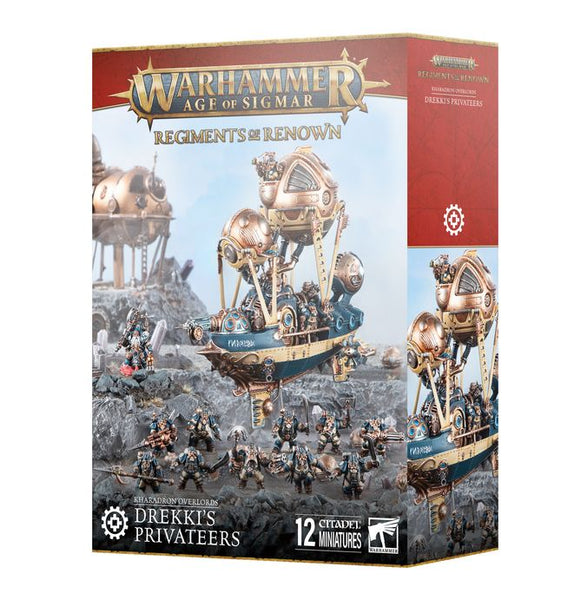 KHARADRON OVERLORDS: REGIMENTS OF RENOWN - DREKKI’S PRIVATEERS