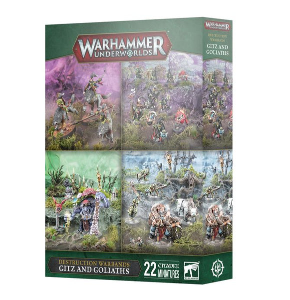 WARHAMMER UNDERWORLD: DESTRUCTION WARBANDS - GITZ AND GOLIATHS