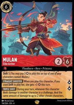 Ursula’s Return: 114/204 Mulan - Elite Archer (V.1)