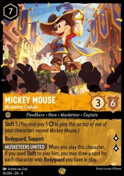 Ursula’s Return: Mickey Mouse - Musketeer Captain