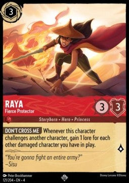 Ursula’s Return: 121/204 Raya - Fierce Protector