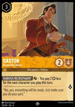 Ursula’s Return: 107/204 Gaston - Despicable Dealer