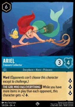 Ursula’s Return: 139/204 Ariel - Treasure Collector