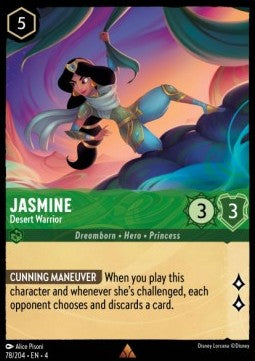 Ursula’s Return: 078/204 Jasmine - Desert Warrior