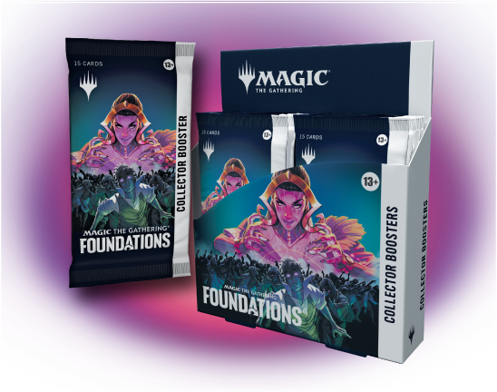 Magic the Gathering: Foundations Collector Booster incl. WPN exclusive Buy-a-Box Promo* (PREORDER)