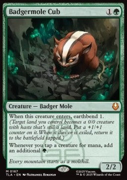 TLA 0167 M: Badgermole Cub