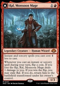 MH3 0247: Ral, Monsoon Mage // Ral, Leyline Prodigy (M)