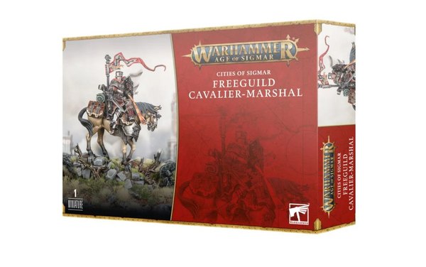 Cities of Sigmare: Freeguild Cavalier-Marshal (PreOrder)