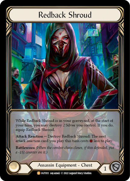 Assassin: Redback Shroud (Extended Art)